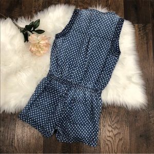 Anthropologie Hei Hei romper denim